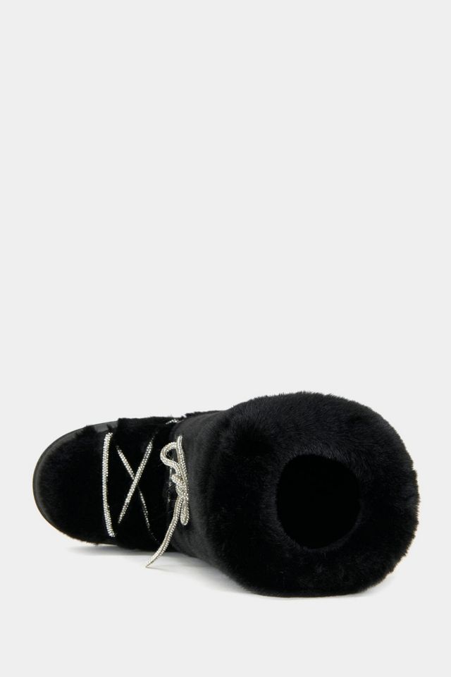 Azalea Wang Karmela Faux Fur Flatform Bootie #3