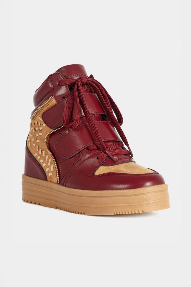 Azalea Wang Lumus Wedge Sneaker #1