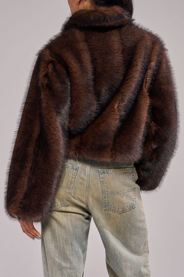 Azalea Wang Kessia Faux Fur Jacket #3