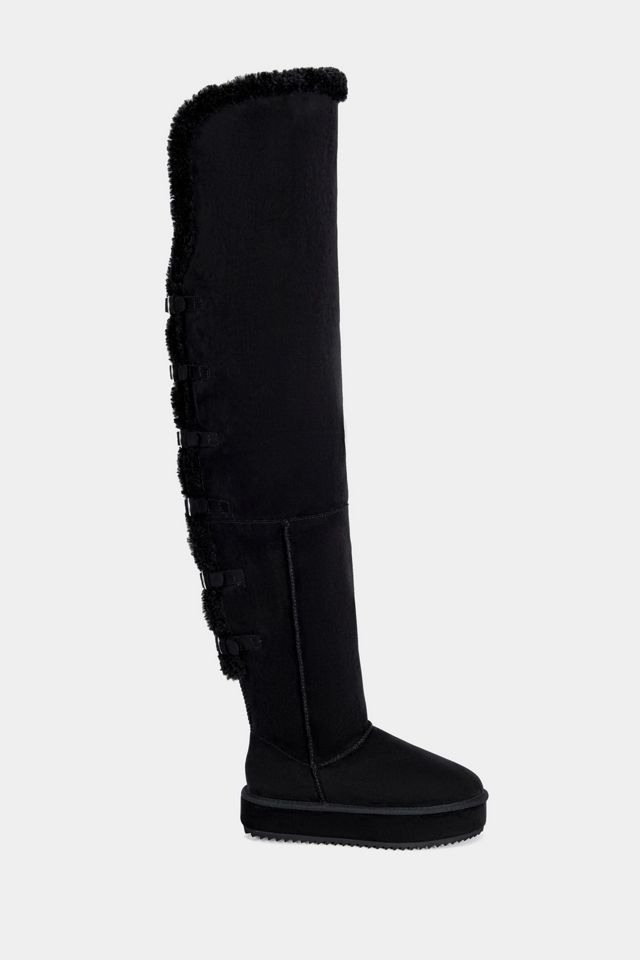 Azalea Wang Shea Fur Flatform Boot #2