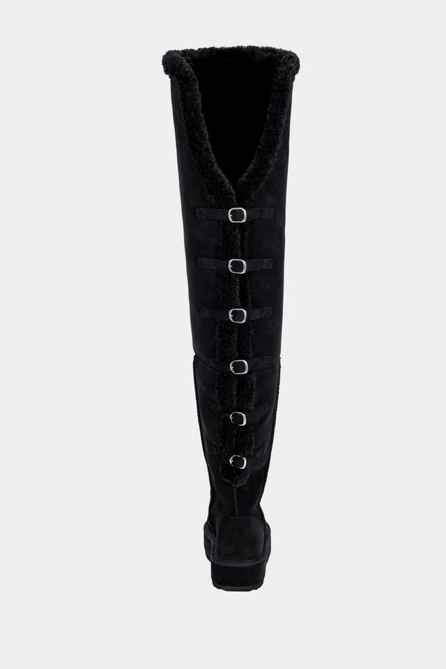 Azalea Wang Shea Fur Flatform Boot #3