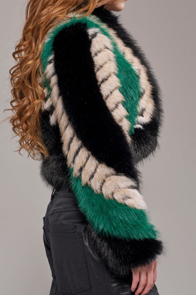 Azalea Wang Vesper Faux Fur Jacket #3