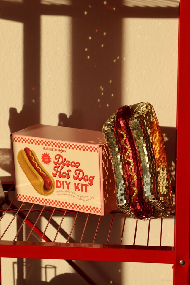 Sofiest Designs Disco Hot Dog and Mustard DIY Kit #1