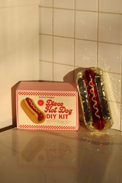 Sofiest Designs Disco Hot Dog and Mustard DIY Kit