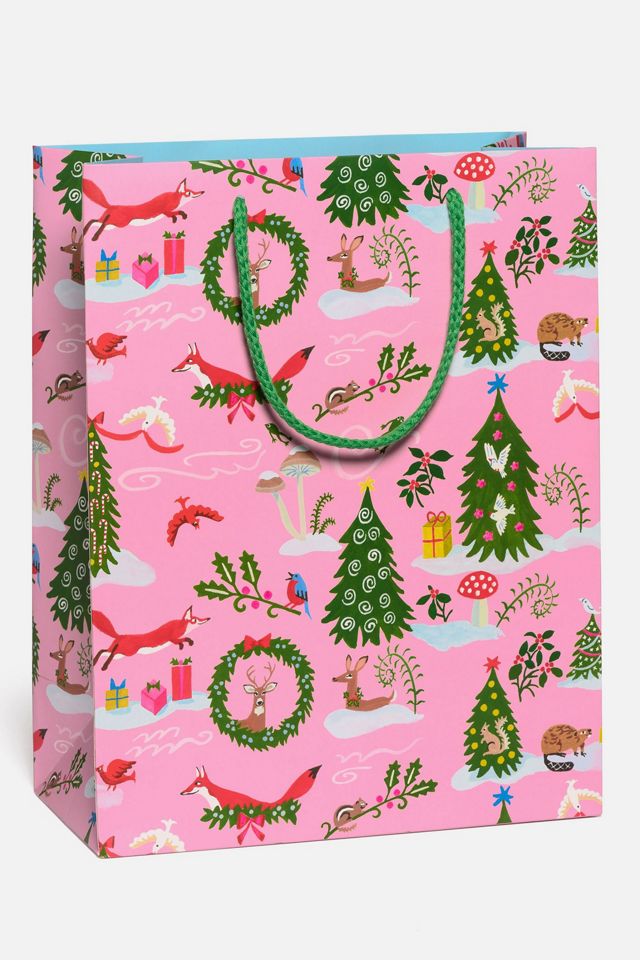 Red Cap Fox and Pals Holiday Large Bag #1