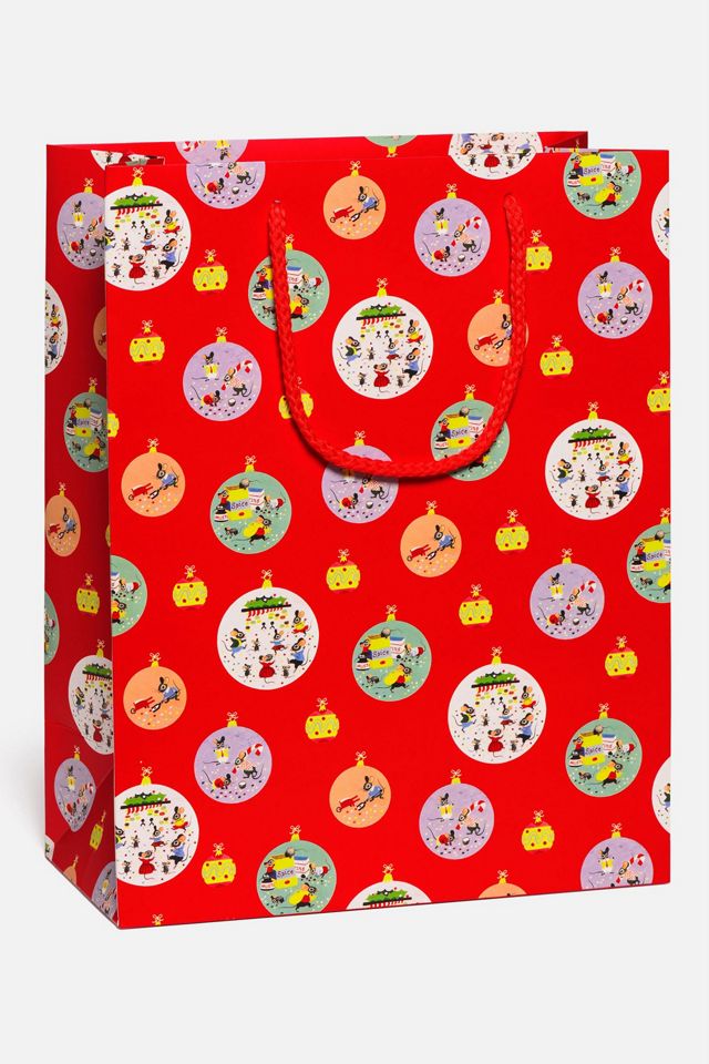 Red Cap Holiday Mice Large Bag #1