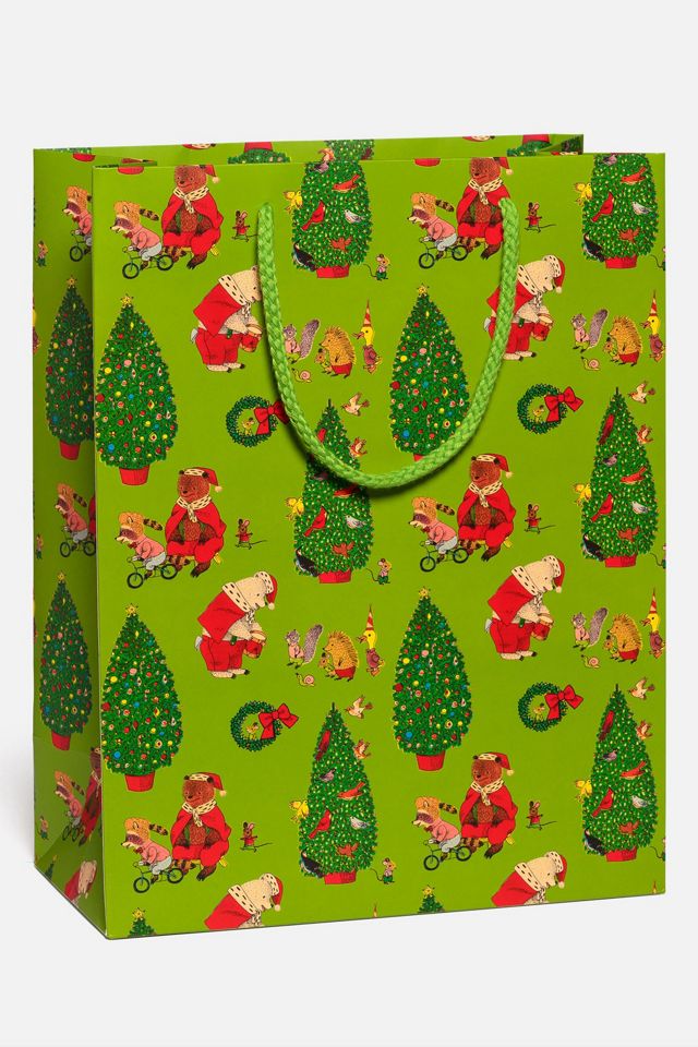 Red Cap Jolly Bears Holiday Large Bag #1