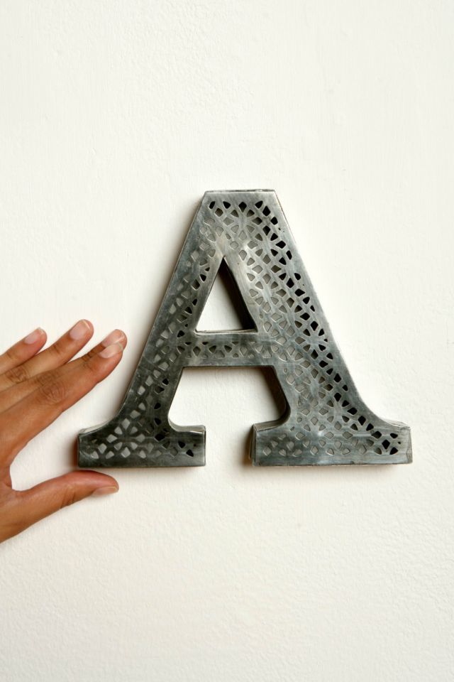 Acid Etched Letter #1