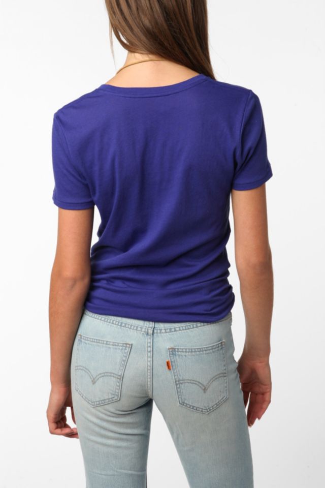 BDG Sheer V-Neck Tee #2
