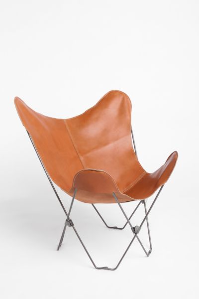 Urban outfitters store leather chair