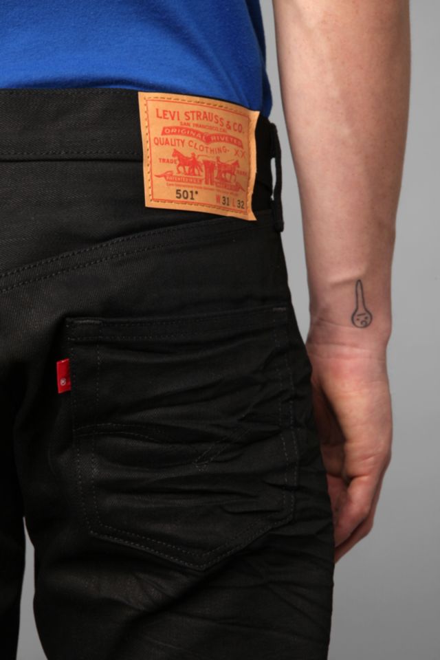 Levi's 501 Polished Black Jean #3