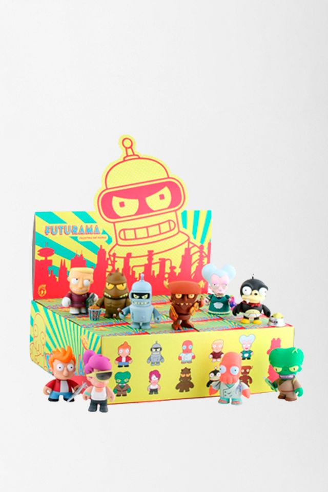 Figurine Kidrobot Futurama – Philip J. Fry (2/16) 2009, Vinyle, Sans Boîte