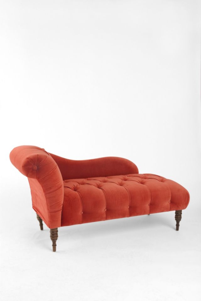 Edie Velvet Chaise