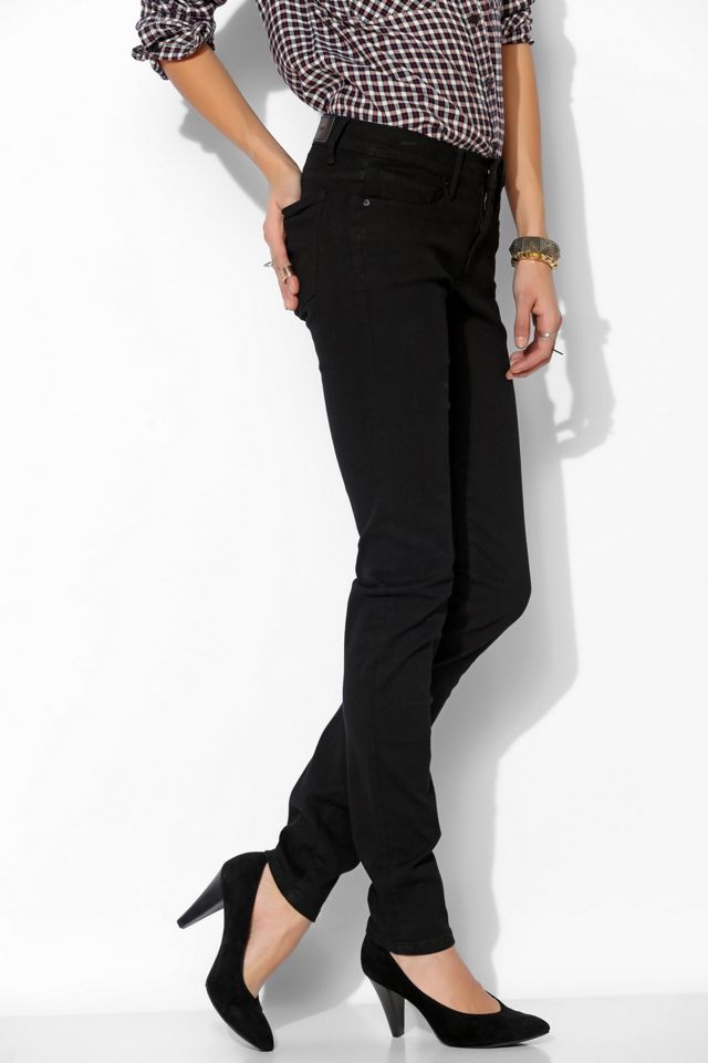 Mid Rise Cigarette Cropped Jeans main image 0