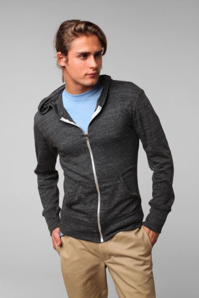 ALTERNATIVE Eco Triblend Zip-Up Hooded Sweatshirt #1