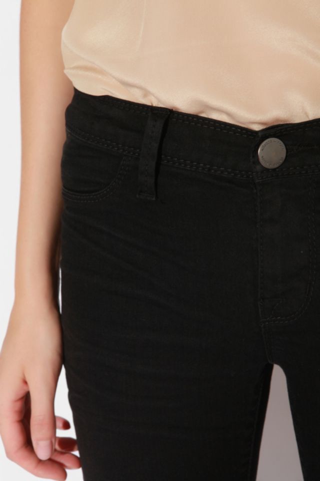 Silence + Noise Crinkle Denim Legging - Black  #3