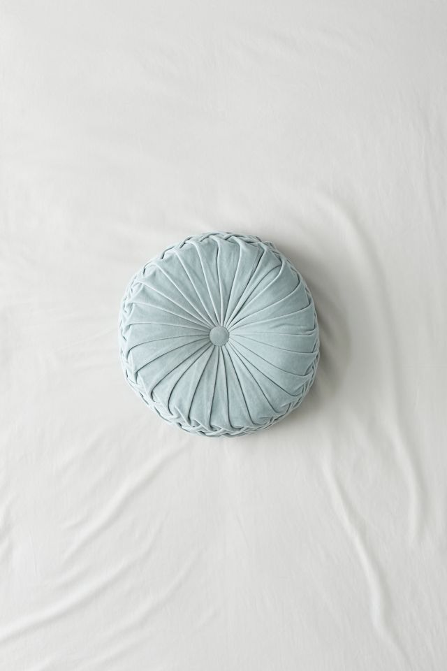 Coussin Rond à Plis Pincés #1