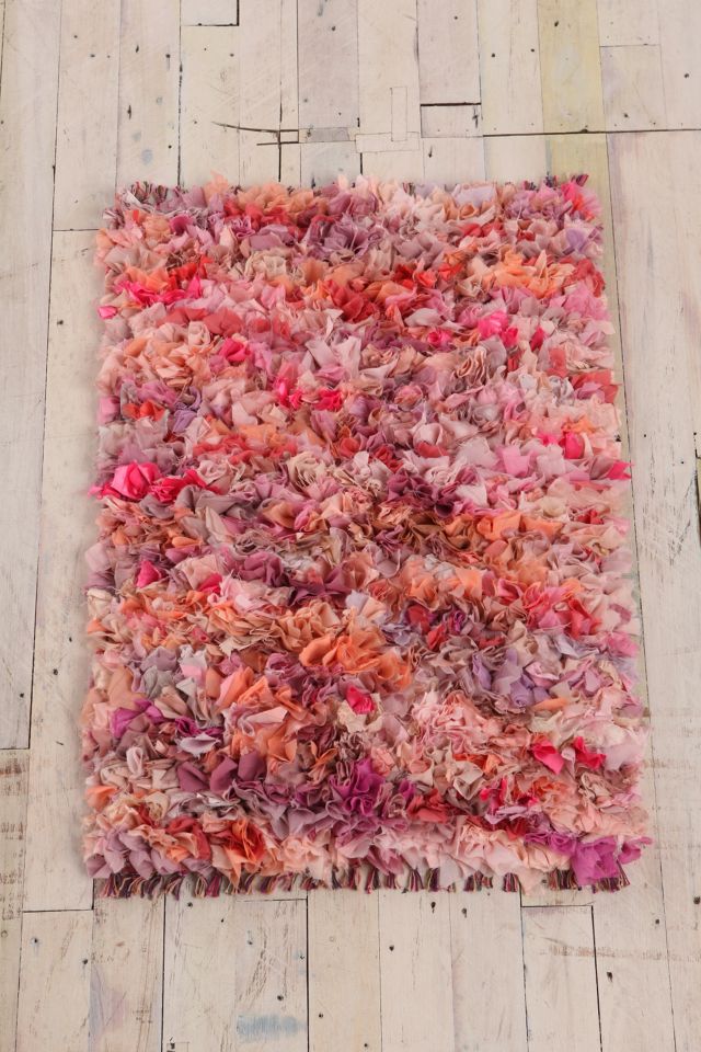 Mixed Media Shag Rug | Urban Outfitters