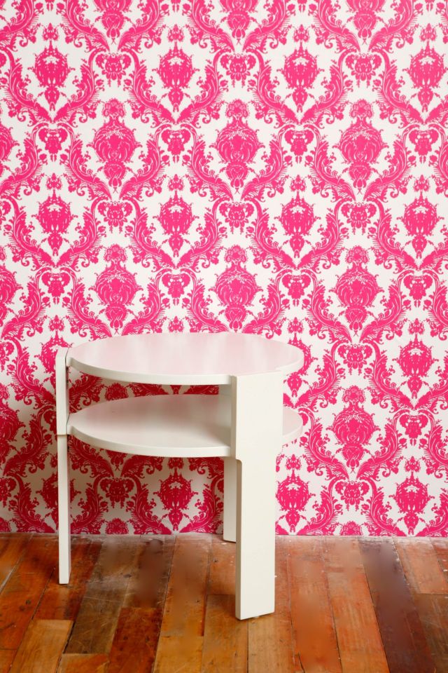 Damsel Removable Wallpaper - Fuchsia #1