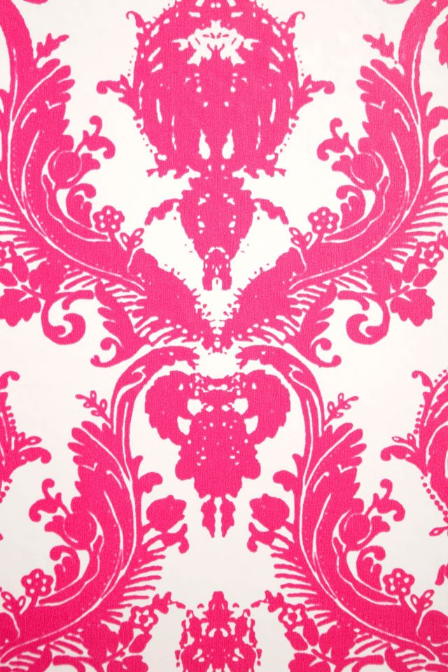 Damsel Removable Wallpaper - Fuchsia #2
