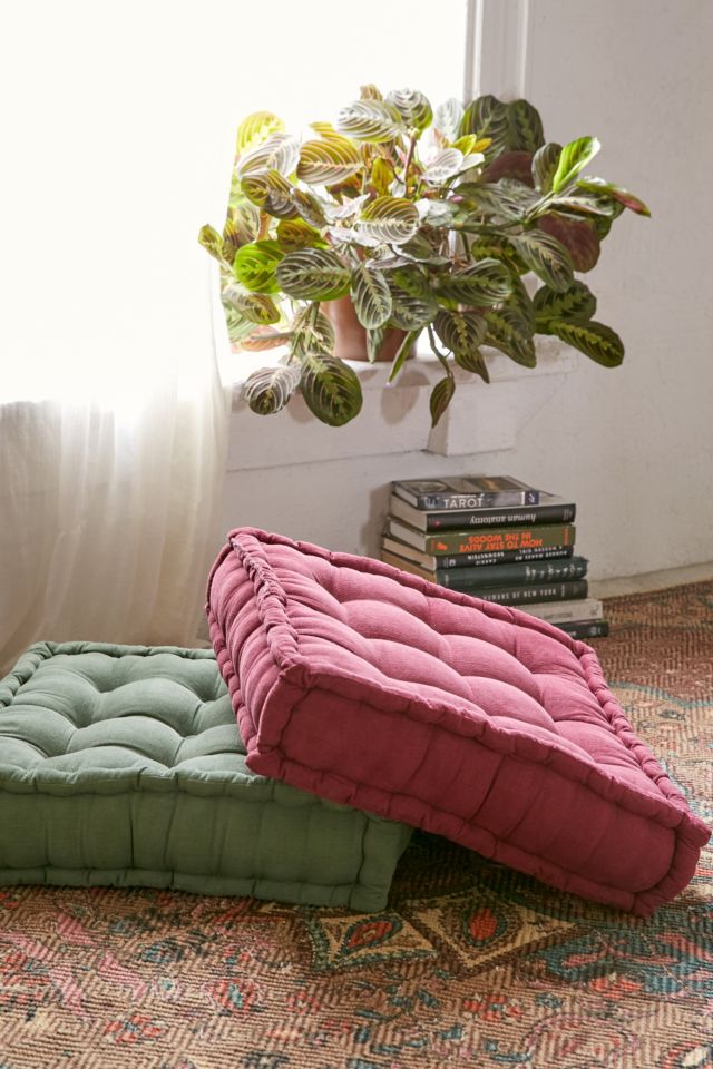 Tufted Corduroy Floor Pillow #2