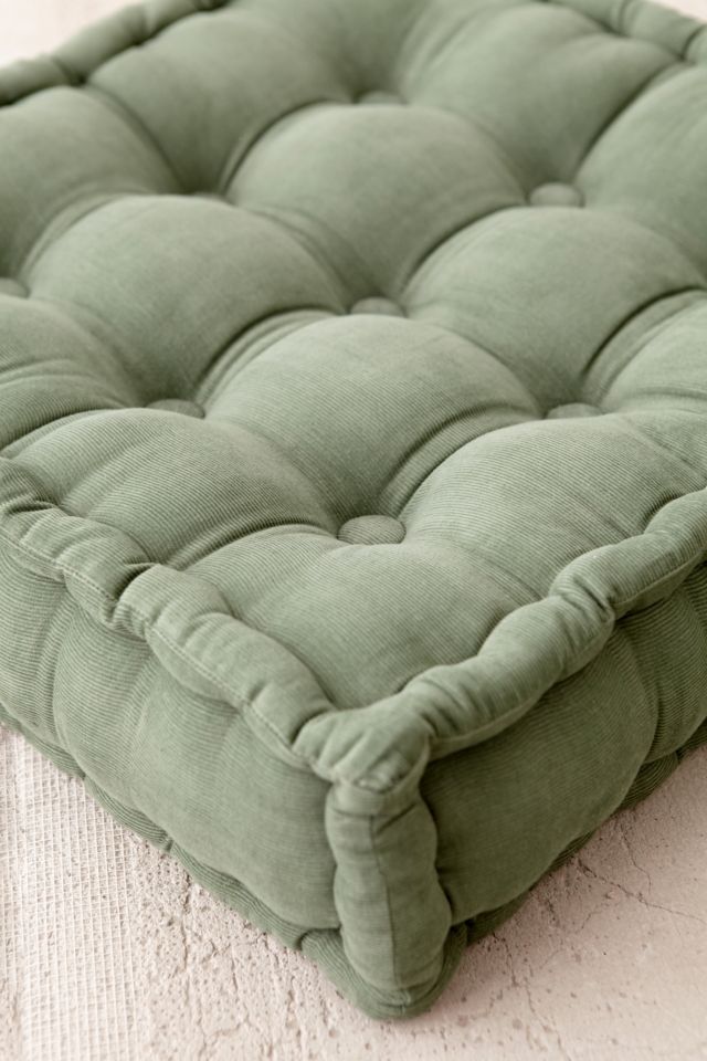 Tufted Corduroy Floor Pillow #3