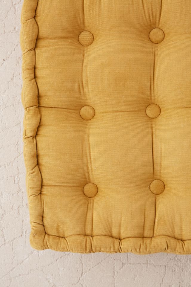 Tufted Corduroy Floor Pillow #2