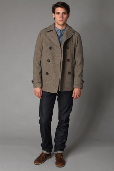 urban outfitters pea coat