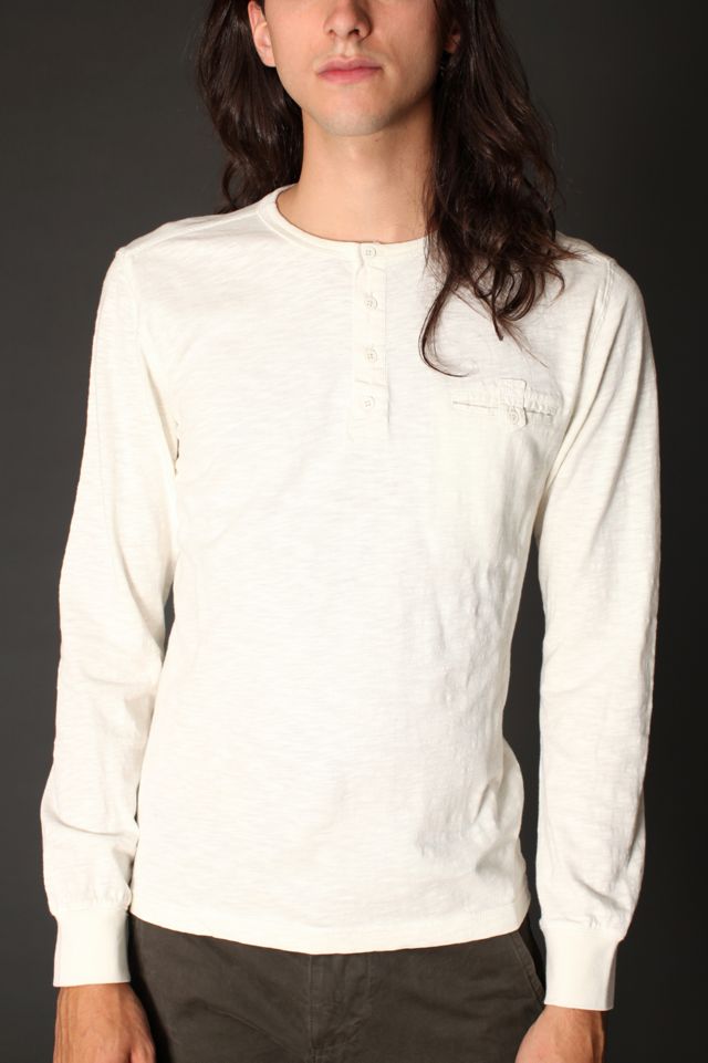 Archive Denim Trade Snapper Pocket Henley | Urban Outfitters Canada