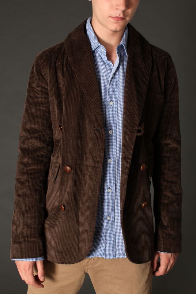 BDG Double Breasted Corduroy Pea Coat | Urban Outfitters Canada