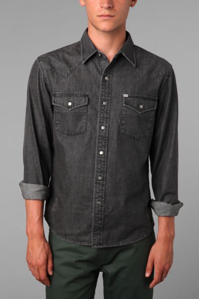 Salt Valley Denim Western Shirt | Urban Outfitters