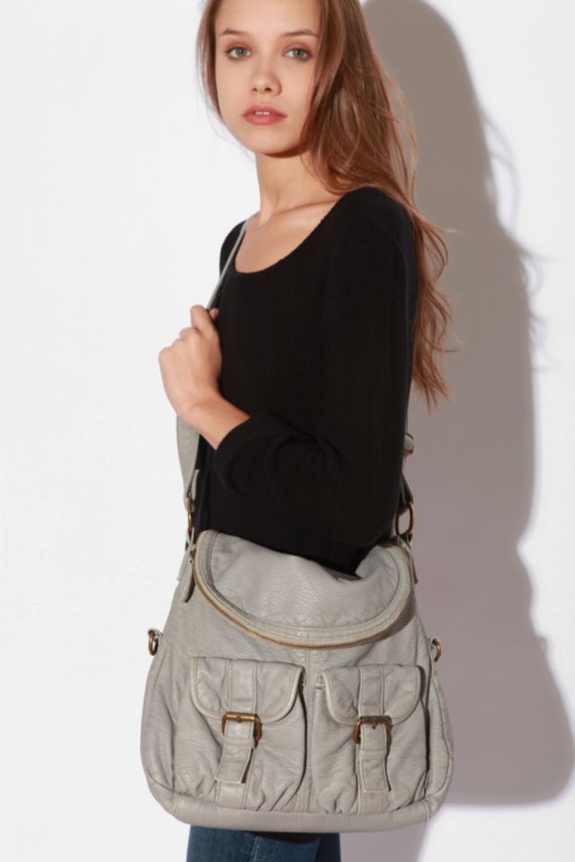 Deux Lux Zipper Flapover Satchel #1