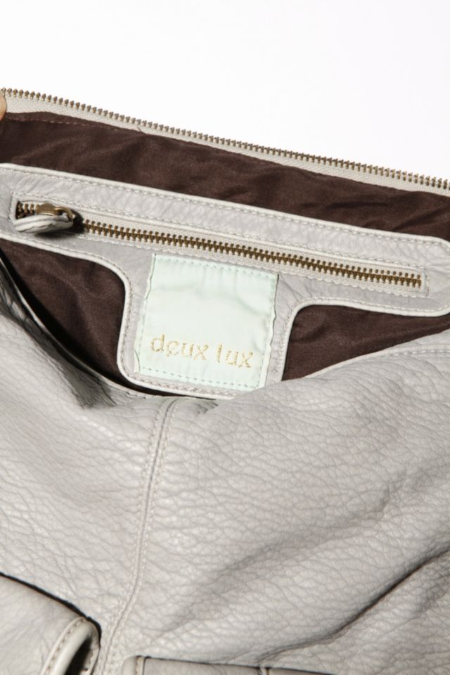 Deux Lux Zipper Flapover Satchel #3