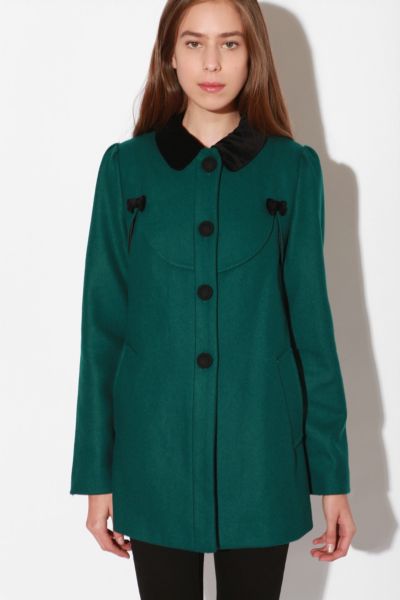 urban outfitters pea coat