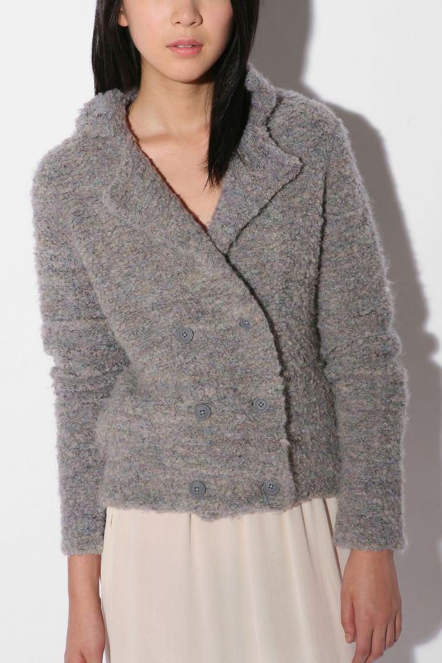 Ecote Boucle Sweater Jacket | Urban Outfitters
