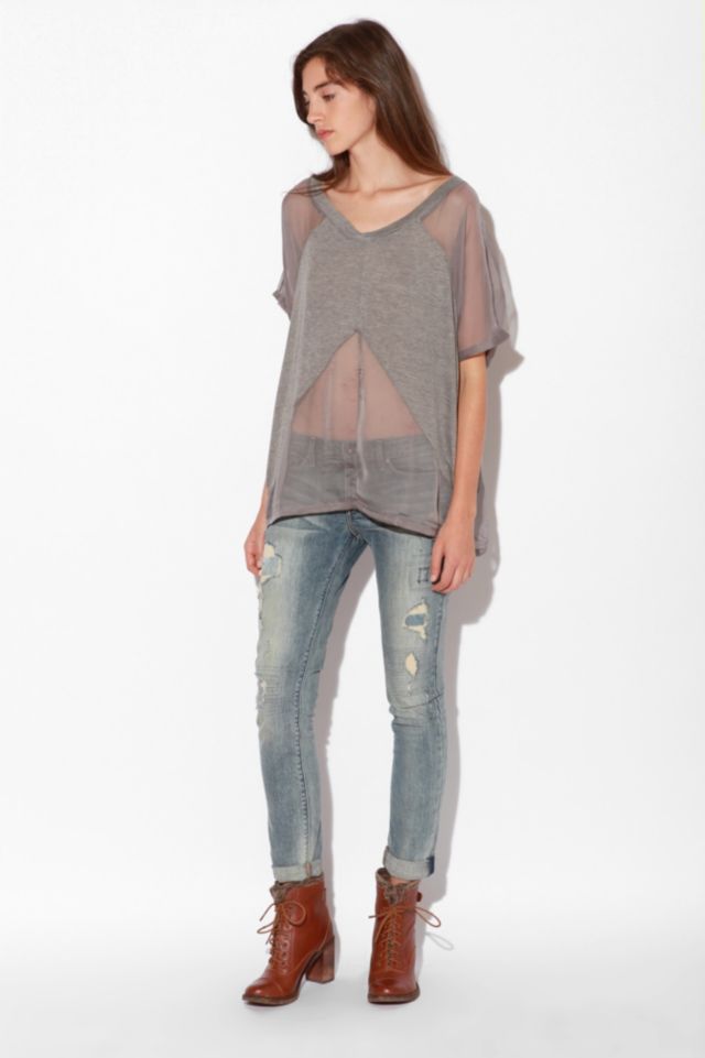 Upson Downes by William Anzevino Fabric Block Tee #3