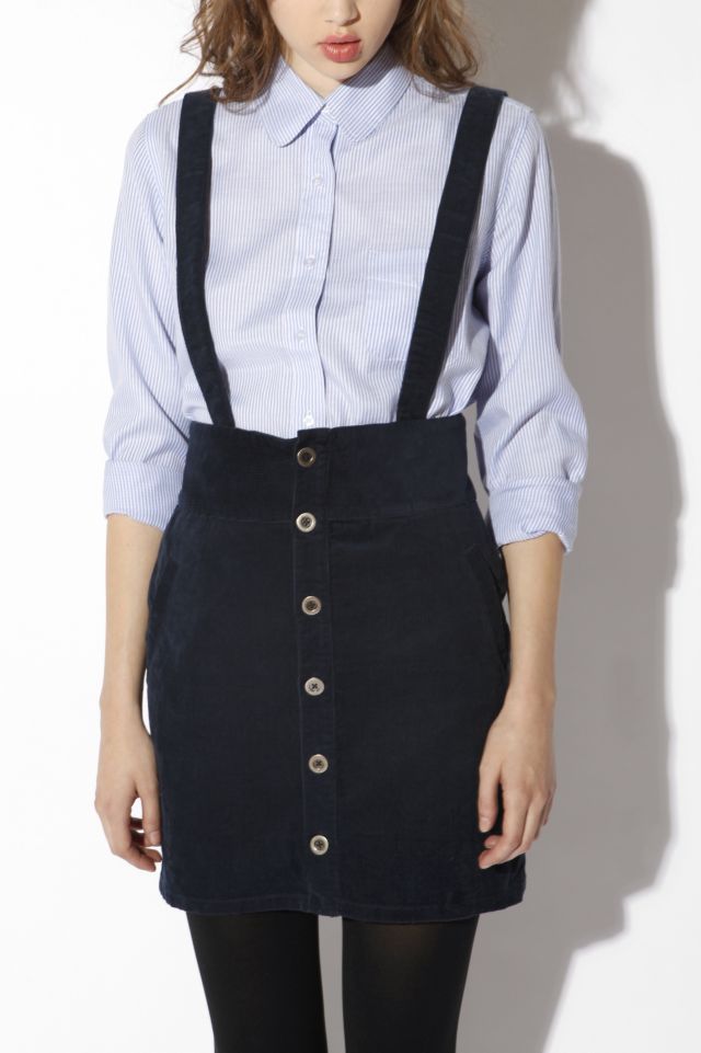 Cooperative Corduroy Suspender Skirt | Urban Outfitters Canada