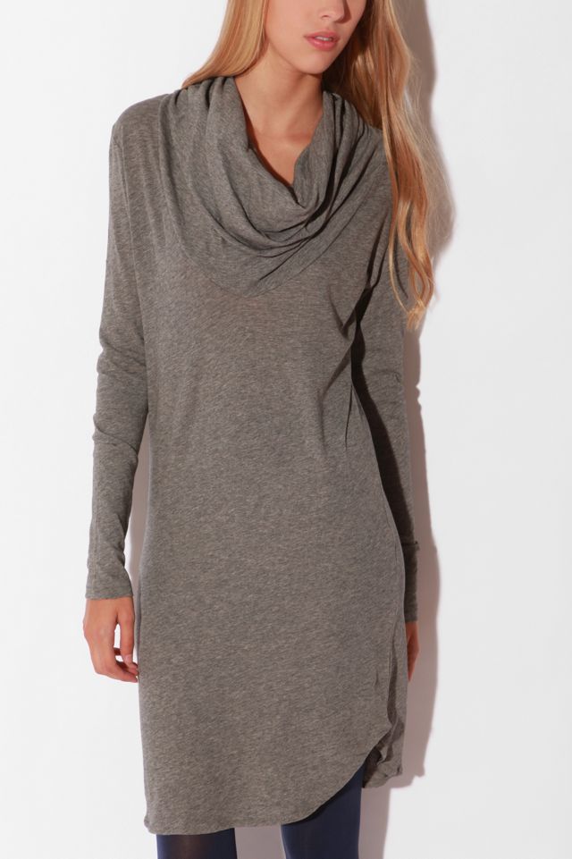 Alternative Knit London Cowl Neck Dress | Urban Outfitters Canada