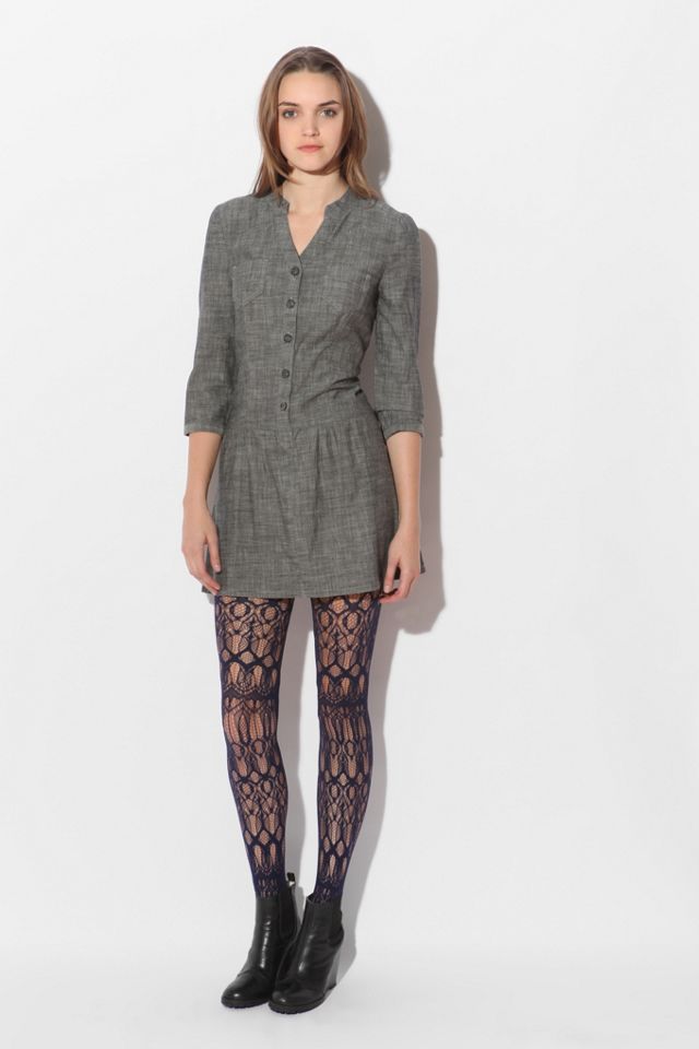 Lark & Wolff by Steven Alan Dropwaist Chambray Dress