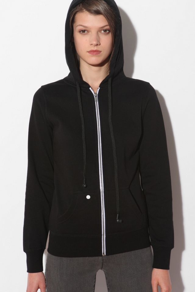 Colorfast Full Zip Hoodie with Headphones #1