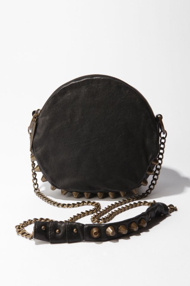 Pour La Victoire | Black Crossbody Round Bag