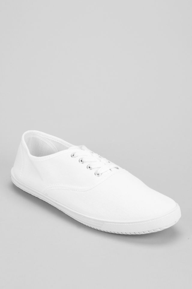 UO Canvas Plimsoll Sneaker #1