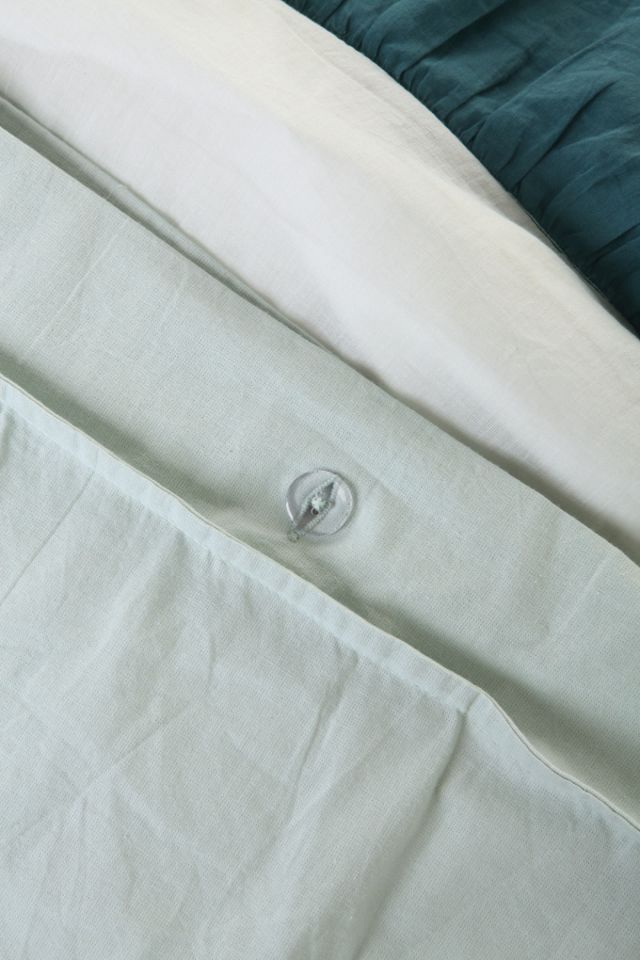 Tonal Waterfall Ruffle Duvet Cover | Urban Outfitters