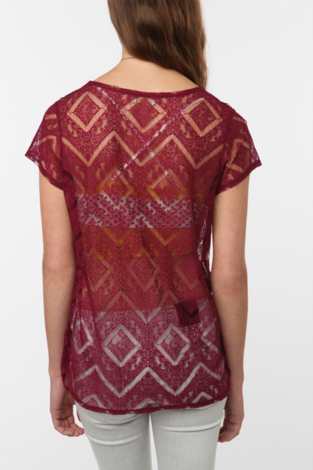 Kimchi Blue Lace Tee      #2