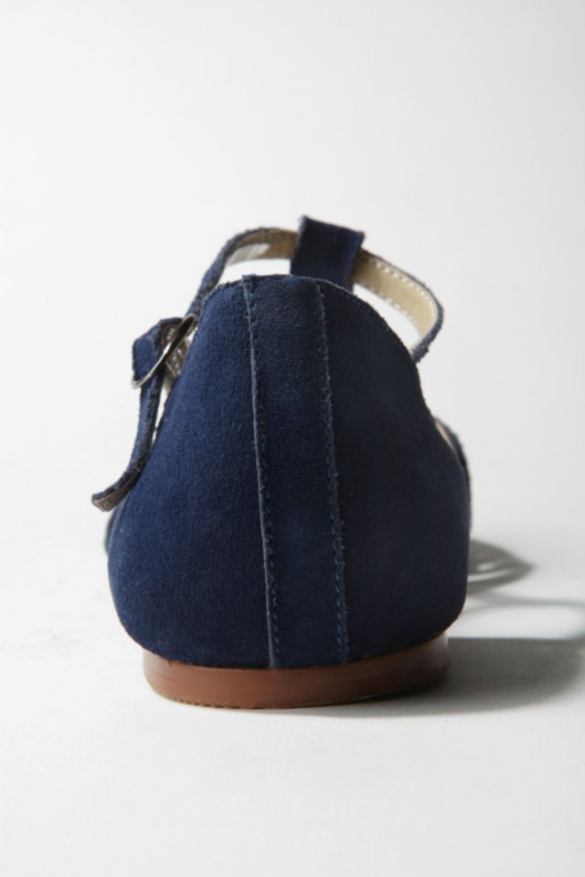 Cooperative Suede T-Strap Sandal #3