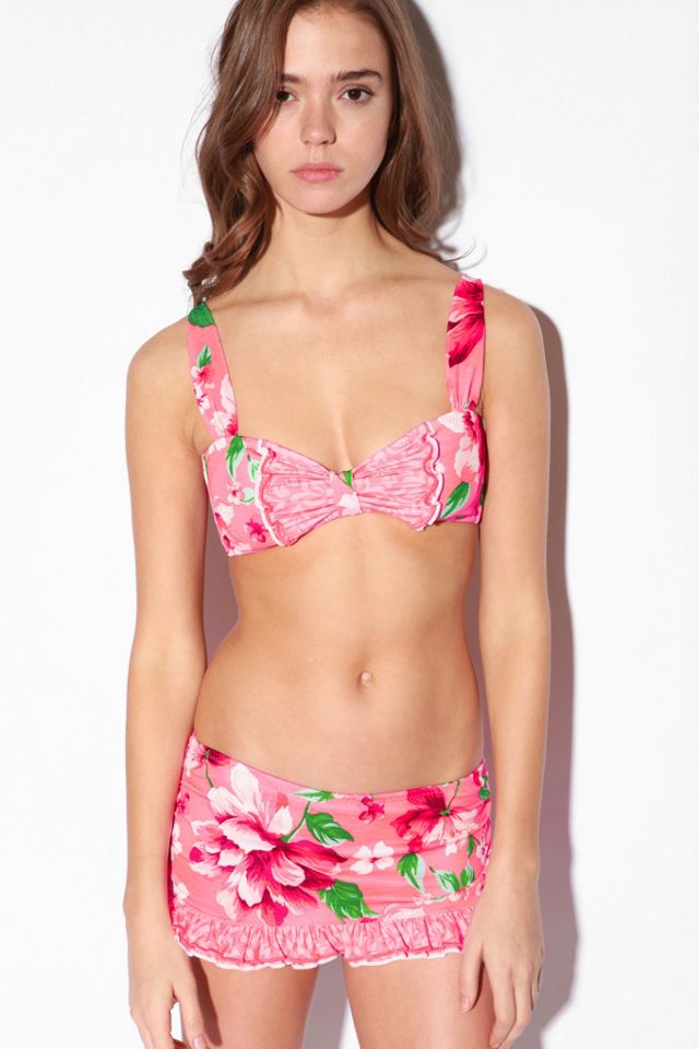 Betsey Johnson Cabbage Rose Bikini | Urban Outfitters Betsey Johnson Cabbage Rose Bikini | Urban Outfitters