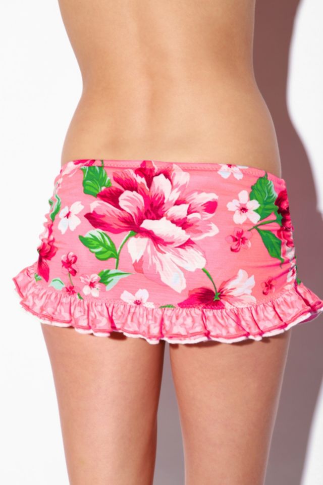 Betsey Johnson Cabbage Rose Bikini  #4
