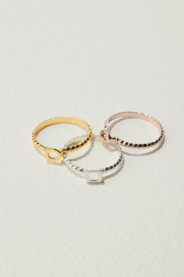 Gorjana Tress Stackable Rings | Urban Outfitters