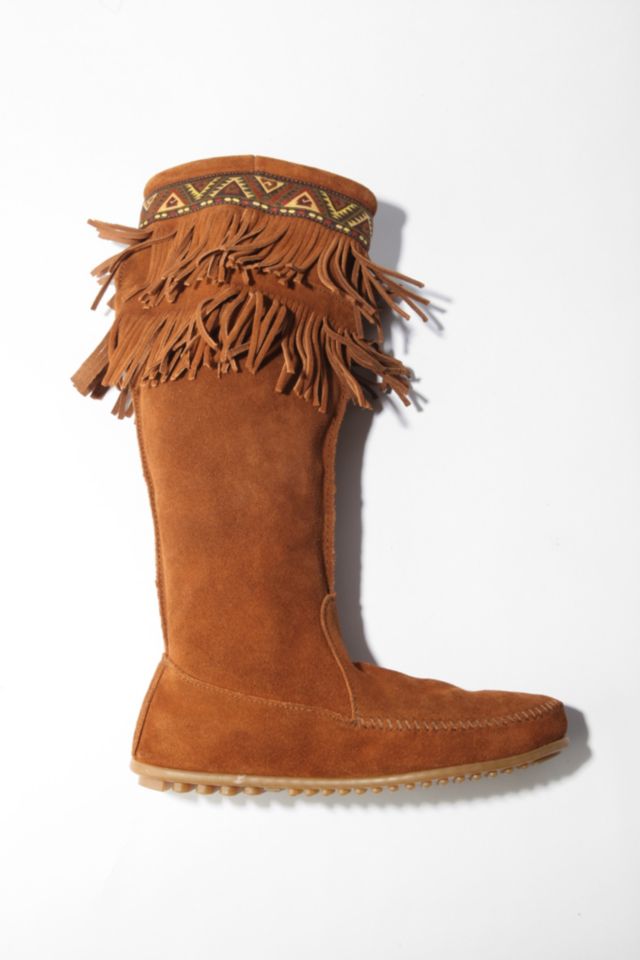 minnetonka boots fringe
