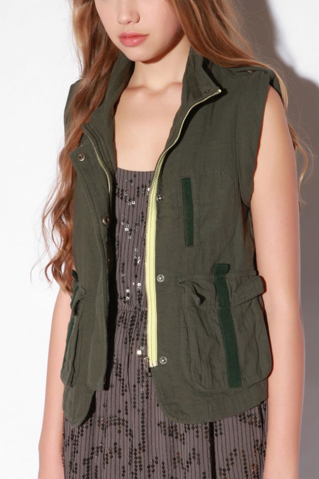 Veste Femme Urban Outfitter Ecote Motif Paisley Rouge - Taille M, Occasion Très Bon état